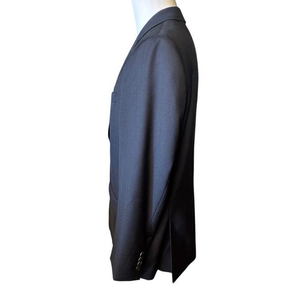 Ted Baker Endurance Men's 44R Wool Navy Blue 2 Button Sport Coat Blazer Jacket - Picture 6 of 9